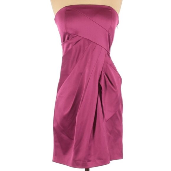 Max and Cleo | Magenta Strapless Formal Dress Size 6 - Picture 1 of 6